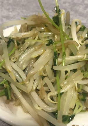 豆苗もやし炒め-レシピのメイン写真