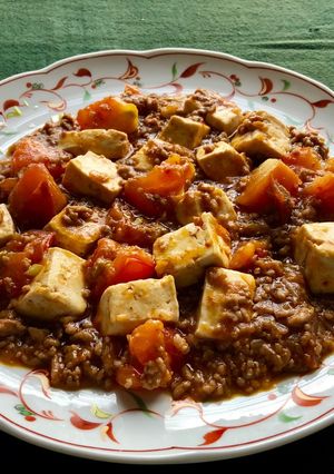 ジューシー♪夏のトマト麻婆豆腐☆-レシピのメイン写真