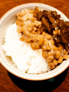 水戸の食卓より♪茎わかめ納豆-レシピのメイン写真
