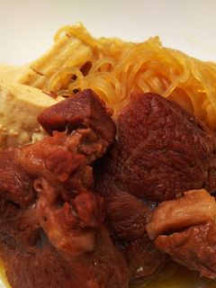 簡単美味・牛すね肉のすき焼き風-レシピのメイン写真