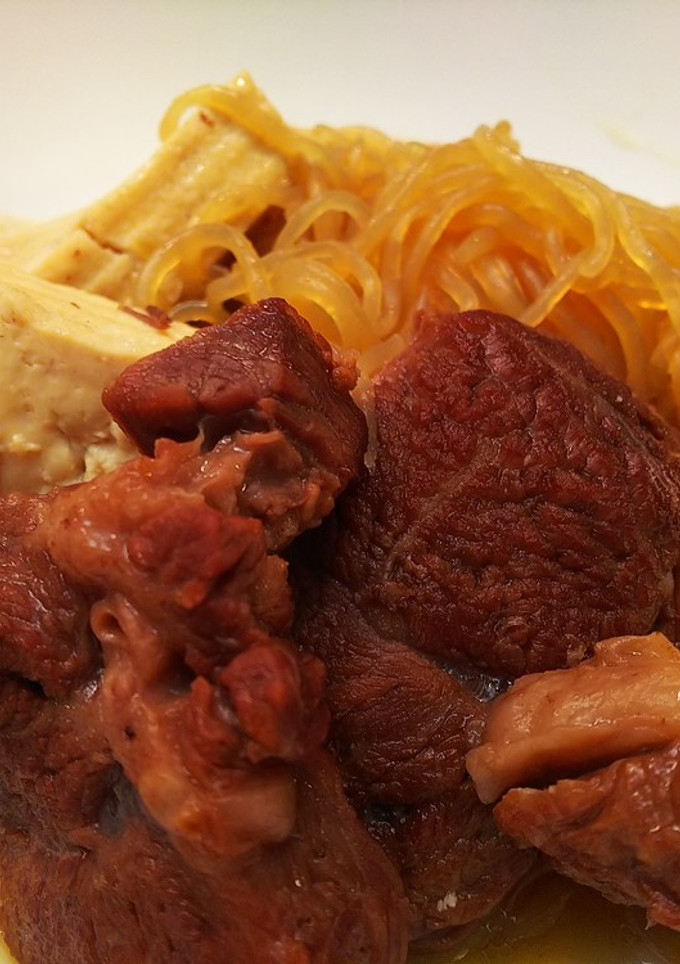簡単美味・牛すね肉のすき焼き風-レシピのメイン写真