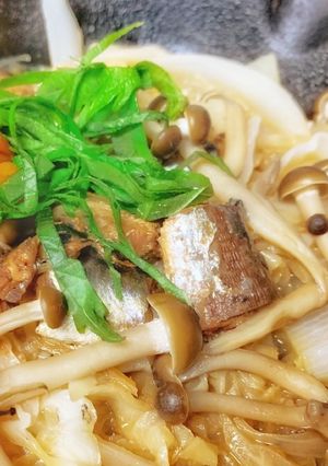 高たんぱく低カロ♪スキレット鰯の梅野菜煮-レシピのメイン写真