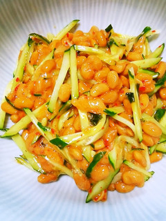 ☀食欲増進☀胡瓜とキムチと納豆で…-レシピのメイン写真