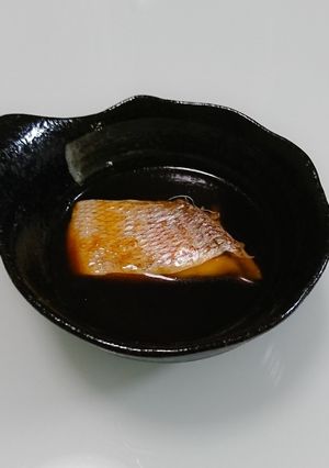 鯛の甘辛煮-レシピのメイン写真