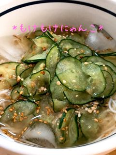 【超手抜き】冷汁風そうめん-レシピのメイン写真