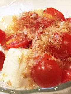 家にあるもので★お豆腐の和風カプレーゼ-レシピのメイン写真