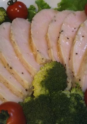 ☆ビニール袋で簡単サラダチキン☆-レシピのメイン写真