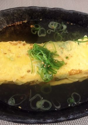 お出汁たっぷり♡ふわふわだし巻き-レシピのメイン写真