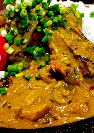 男の骨付きラムのスパイスカレー-レシピのメイン写真