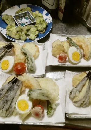 夏の野菜天ぷら盛合せ-レシピのメイン写真