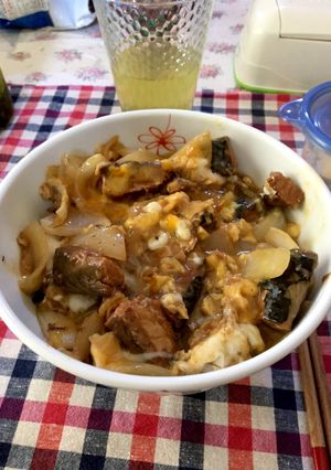 簡単！鯖味噌缶でお丼-レシピのメイン写真