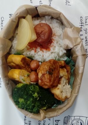 旦那ちゃんお弁当8月5日｡-レシピのメイン写真