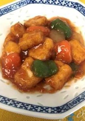 介護食　酢豚-レシピのメイン写真