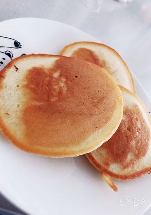 覚えやすい分量で強力粉パンケーキ-レシピのメイン写真