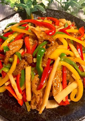大豆のお肉のベジタリアン青椒肉絲-レシピのメイン写真