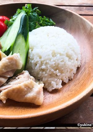 冷凍肉×炊飯器で簡単カオマンガイ-レシピのメイン写真