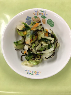 【保育園給食】キャベツの昆布浅漬け-レシピのメイン写真