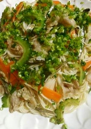 奄美・鹿児島の郷土料理~油素麺~-レシピのメイン写真