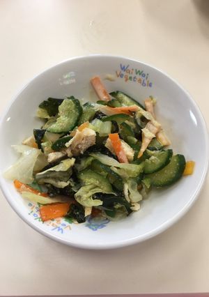 【保育園給食】ごま酢あえ-レシピのメイン写真