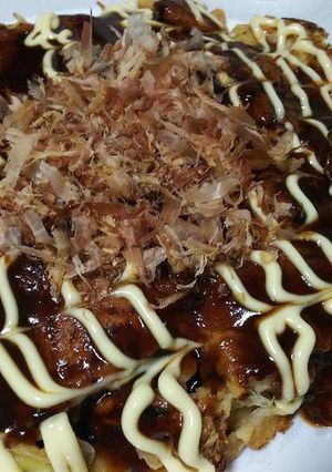 ボリューム満点『海鮮お好み焼き』-レシピのメイン写真