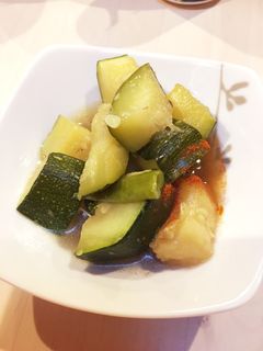 ズッキーニ(夏野菜)の煮びたし-レシピのメイン写真