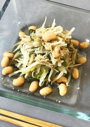 みやだいずと夏野菜のナムル-レシピのメイン写真
