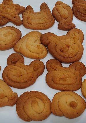 絞りだしクッキー(卵・乳製品なし)-レシピのメイン写真