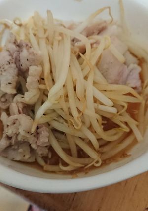もやしは便利超簡単もやしと豚肉サラダ-レシピのメイン写真