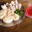 梅鰹味のつゆで簡単アレンジ!冷しゃぶ素麺