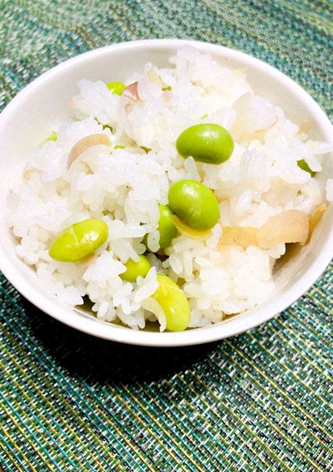 みょうがと枝豆ごはん-レシピのメイン写真