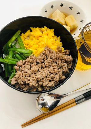 三色丼-レシピのメイン写真