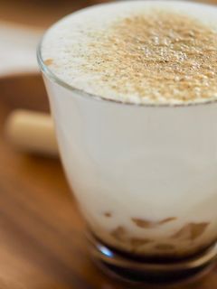もちふわ♪黒蜜タピオカ餅ミルク-レシピのメイン写真
