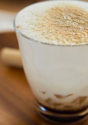 もちふわ♪黒蜜タピオカ餅ミルク-レシピのメイン写真