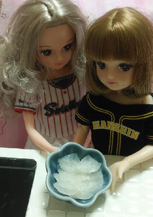 リカちゃんサイズ♡野球シリꕤべったら漬け-レシピのメイン写真