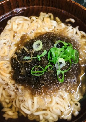 おやつラーメン●とろろ昆布-レシピのメイン写真