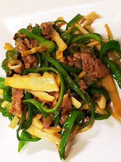 ピーマン大量消費!チンジャオロース-レシピのメイン写真