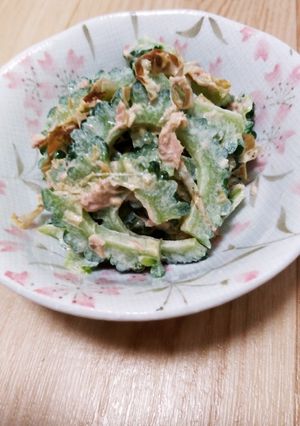 苦くない！ゴ−ヤとツナの和え物-レシピのメイン写真