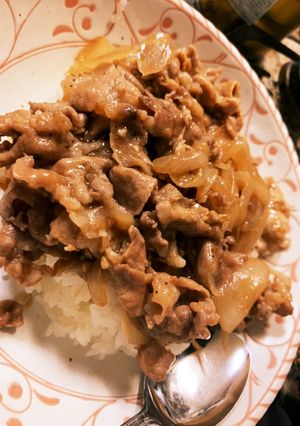 旦那が作る！豚焼き肉丼！！-レシピのメイン写真