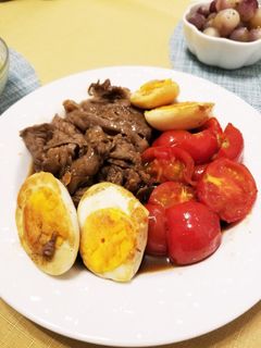 牛肉と卵のオイスターソース炒め-レシピのメイン写真