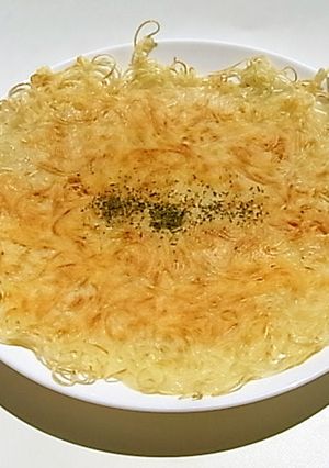 余ったそうめんでおやつチーズパリパリ-レシピのメイン写真