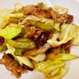 ゴーヤと冷しゃぶ肉で作る回鍋肉