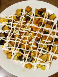 カボチャのカレー炒め-レシピのメイン写真