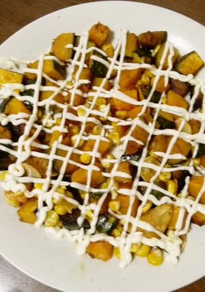 カボチャのカレー炒め-レシピのメイン写真