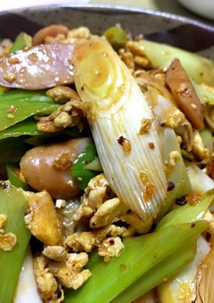 白ねぎのポン食べラー炒め-レシピのメイン写真