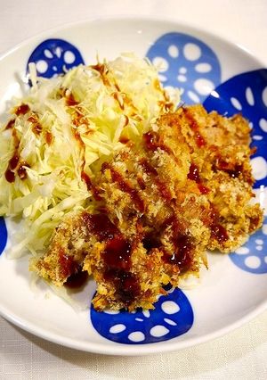 簡単！揚げない☆豚小間とんかつ-レシピのメイン写真