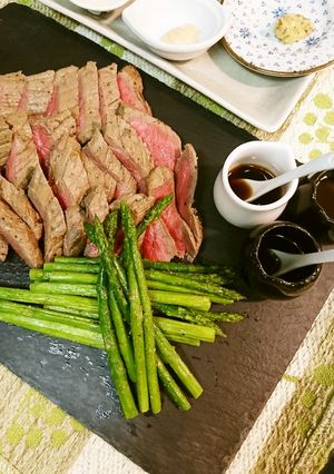 香味野菜漬けの牛たたき-レシピのメイン写真
