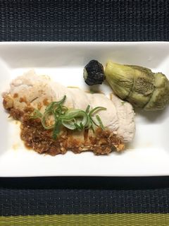 蒸し鶏の香味ソースかけ-レシピのメイン写真