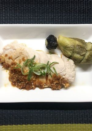 蒸し鶏の香味ソースかけ-レシピのメイン写真