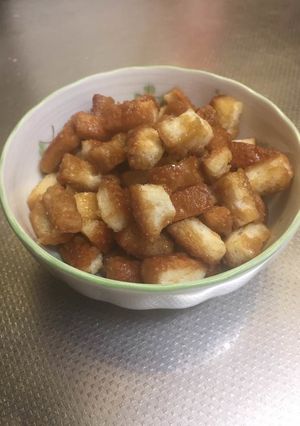 パンの耳でキャラメルコーン-レシピのメイン写真