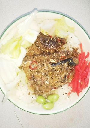 鰯甘露煮丼（血管ダイエット1397）-レシピのメイン写真